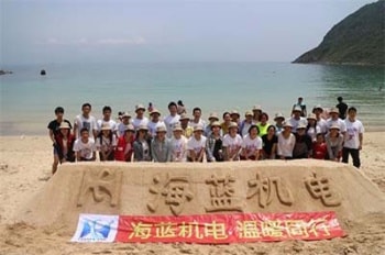 陽春四月，海藍(lán)三門島狂歡之旅