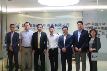 熱烈歡迎三菱電機(jī)自動(dòng)化蒞臨海藍(lán)機(jī)電參觀指導(dǎo)工作！